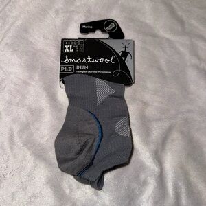 Smartwool Men's Gray and Blue Athletic Socks
